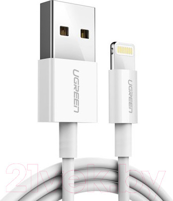 Изображение товара Кабель Ugreen US155 / 20728 (1м, белый)