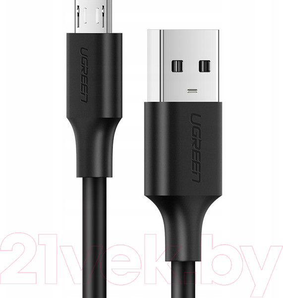 Изображение товара Кабель Ugreen US289 / 60137 (1.5м, черный)