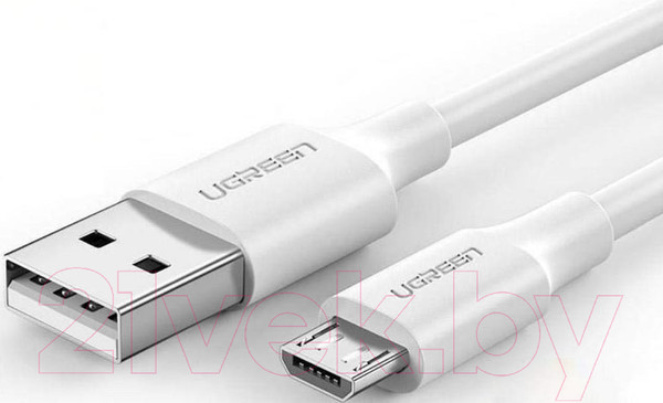 Изображение товара Кабель Ugreen US289 / 60142 (1.5м, белый)