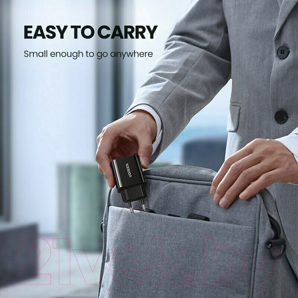 Изображение товара Зарядное устройство сетевое Ugreen CD137 / 10191 (черный)