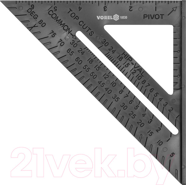 Изображение товара Угольник Vorel 18530