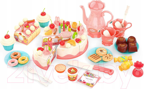 Изображение товара Набор игрушечной посуды Pituso Вечеринка у Kiki / HWA1377849