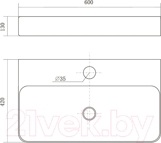 Изображение товара Умывальник Aquatek AQ3241-00