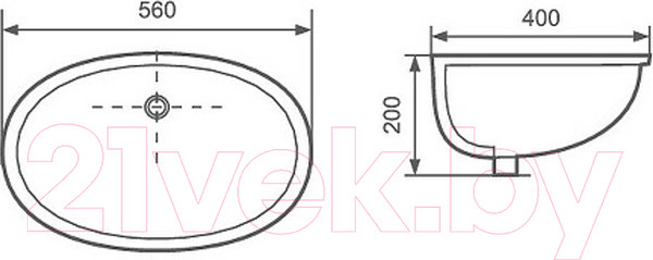 Изображение товара Умывальник Aquatek AQ8091-00