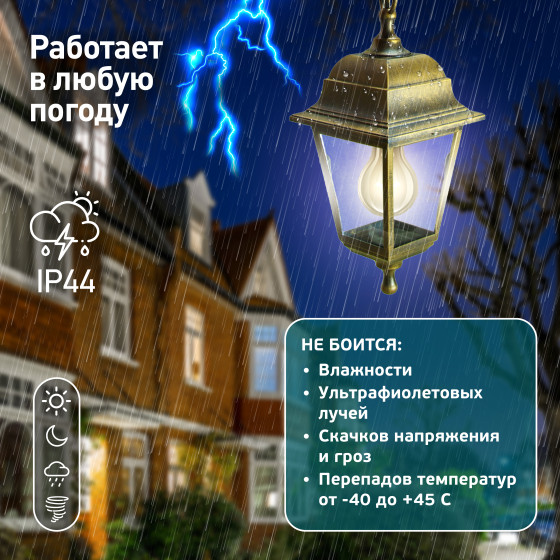 Изображение товара Светильник уличный ЭРА НСУ 04-60-001 / Б0048106 (бронза)