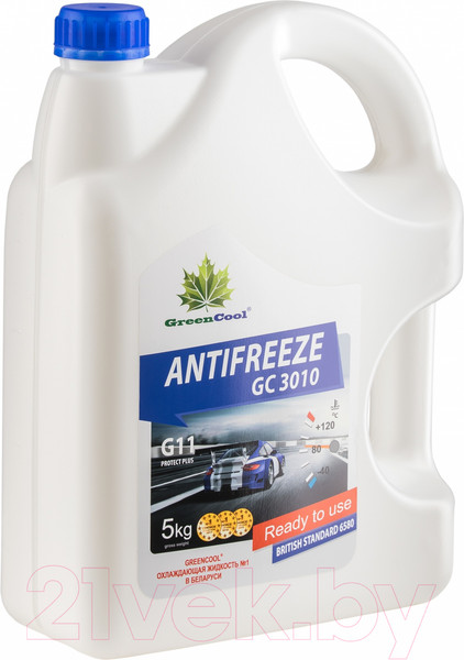 Изображение товара Антифриз GreenCool GC3010 G11 / 791678 (5кг)