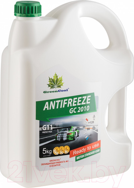 Изображение товара Антифриз GreenCool GC2010 G11 / 791661 (5кг)