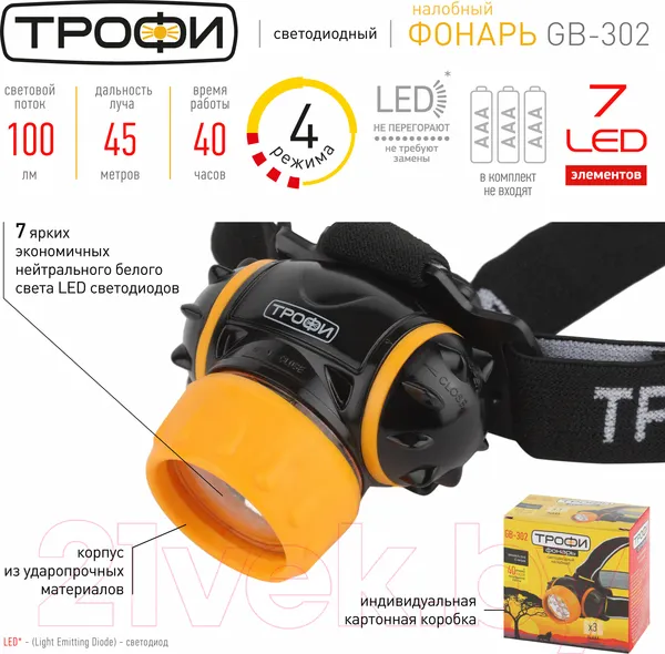 Изображение товара Фонарь Трофи Б0036617