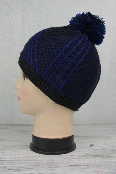 Изображение товара Шапка детская Polesie 8С0103-Д43 (темный антрацит, р. 55)