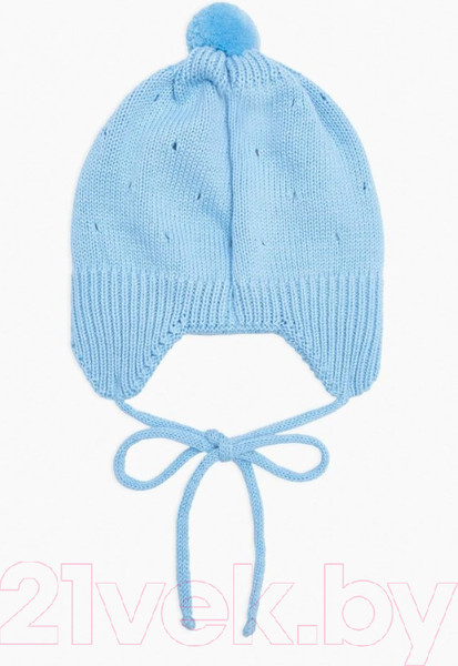 Изображение товара Шапочка для малышей Amarobaby Pure Love Cutie / AB-OD21-PLС16/19-46 (голубой, р. 46-48)