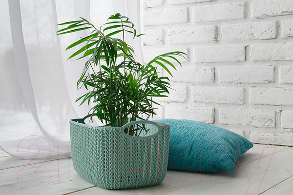 Изображение товара Корзина Idea Вязание / М2380 (фисташковый)