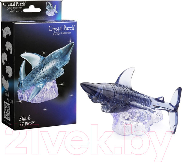Изображение товара 3D-пазл Crystal Puzzle Акула / 90133