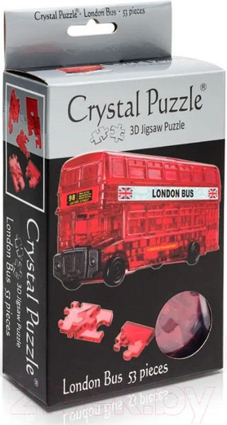 Изображение товара 3D-пазл Crystal Puzzle Лондонский автобус / 90129