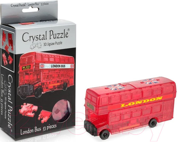 Изображение товара 3D-пазл Crystal Puzzle Лондонский автобус / 90129