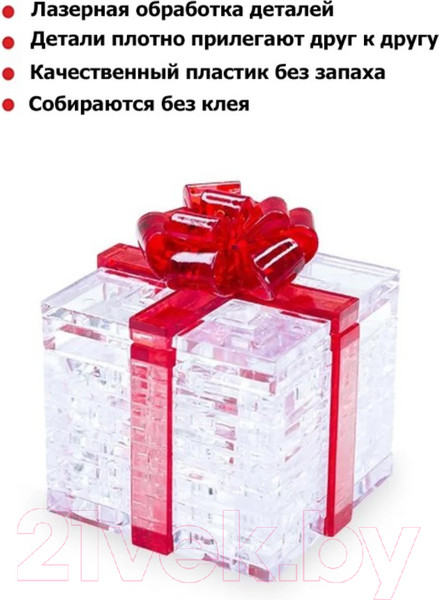 Изображение товара 3D-пазл Crystal Puzzle Подарок / 90132