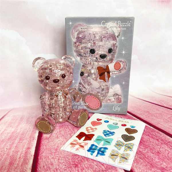 Изображение товара 3D-пазл Crystal Puzzle Хрустальный мишка / 90266