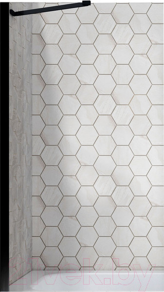 Изображение товара Стеклянная шторка для ванны Ambassador Bath Screens 80x140 / 16041207