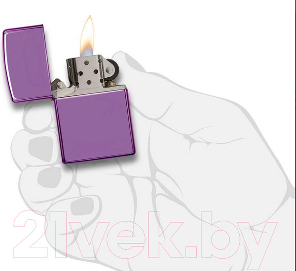 Изображение товара Зажигалка Zippo Classic / 24747 (фиолетовый)