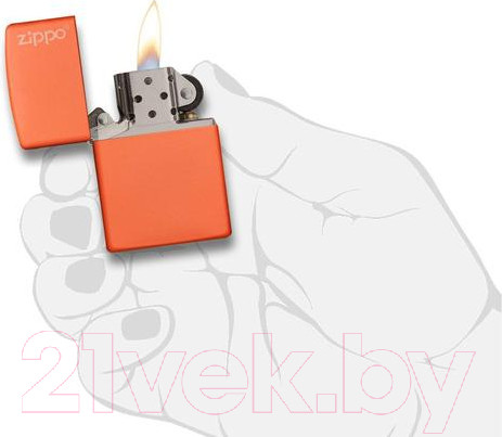 Изображение товара Зажигалка Zippo Classic / 231ZL (оранжевый)