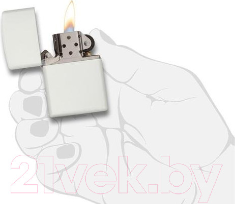 Изображение товара Зажигалка Zippo Classic / 214 (белый)