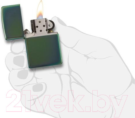 Изображение товара Зажигалка Zippo Classic / 28129 (зеленый)