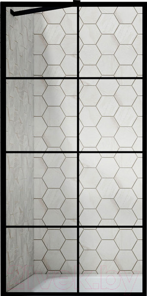 Изображение товара Стеклянная шторка для ванны Ambassador Bath Screens 70x140 / 16041208