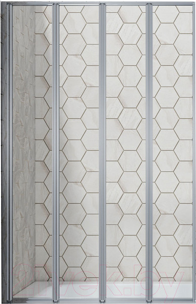 Изображение товара Стеклянная шторка для ванны Ambassador Bath Screens 100x140 / 16041111L