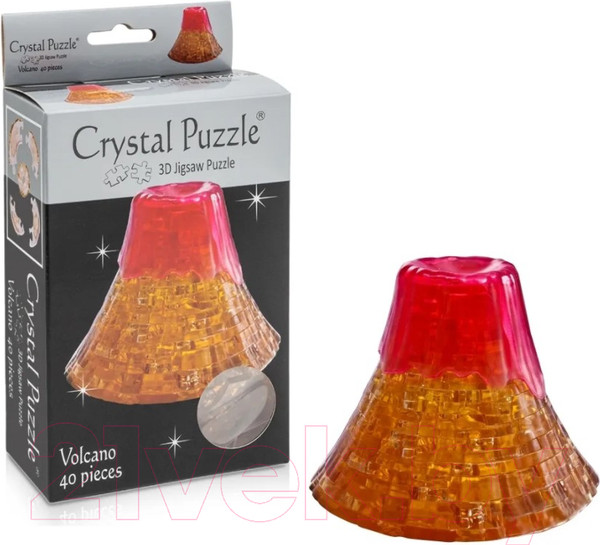Изображение товара 3D-пазл Crystal Puzzle Вулкан / 90149
