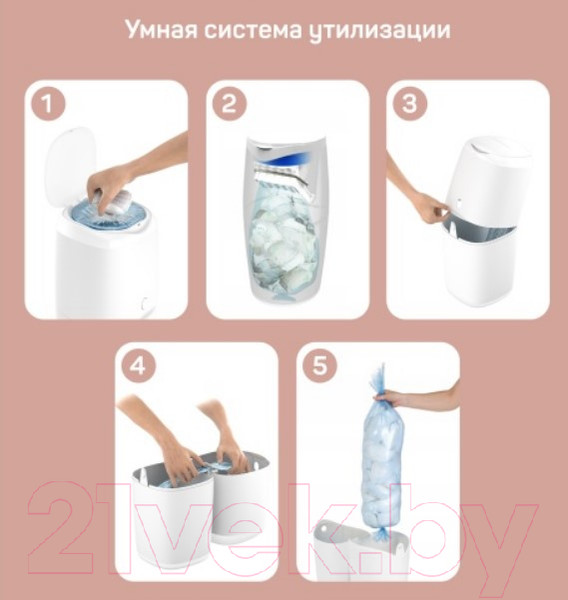 Изображение товара Набор кассет для накопителя подгузников Angelcare AR9003-EU (3шт)