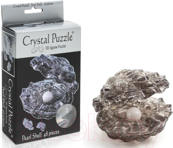 Изображение товара 3D-пазл Crystal Puzzle Жемчужина / 90321 (черный)