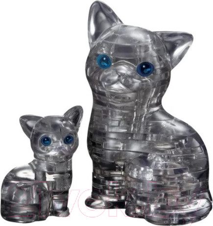 Изображение товара 3D-пазл Crystal Puzzle Кошка / 90226 (черный)
