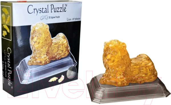 Изображение товара 3D-пазл Crystal Puzzle Лев / 91005