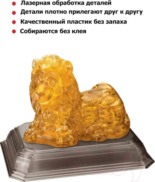 Изображение товара 3D-пазл Crystal Puzzle Лев / 91005