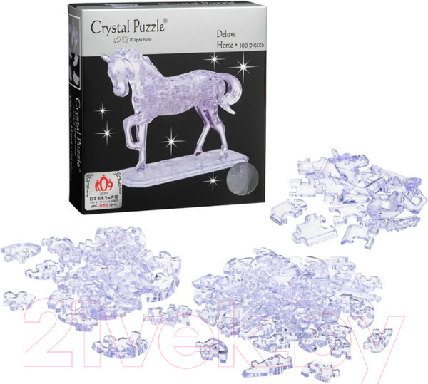 Изображение товара 3D-пазл Crystal Puzzle Лошадь / 91001
