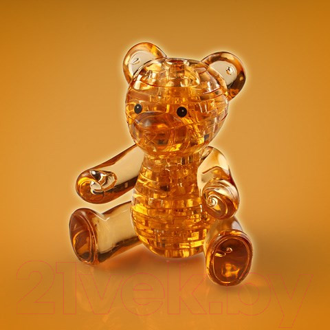 Изображение товара 3D-пазл Crystal Puzzle Мишка / 90214 (янтарный)