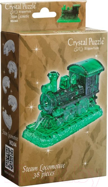 Изображение товара 3D-пазл Crystal Puzzle Паровозик / 90244