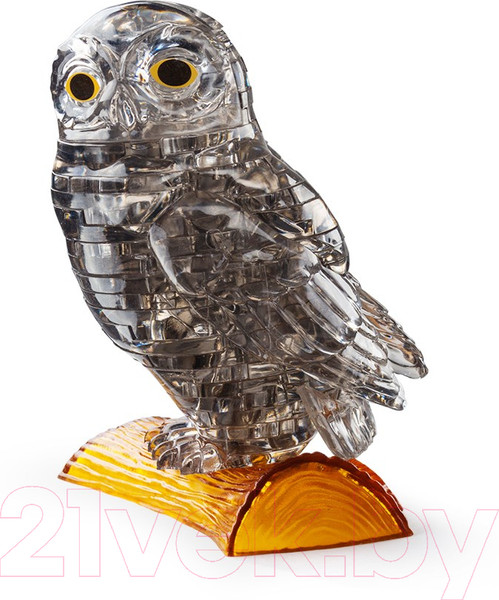 Изображение товара 3D-пазл Crystal Puzzle Сова / 90147 (дымчатый)