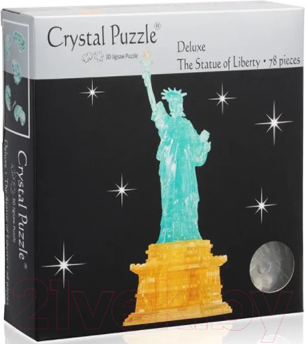 Изображение товара 3D-пазл Crystal Puzzle Статуя Свободы / 91012