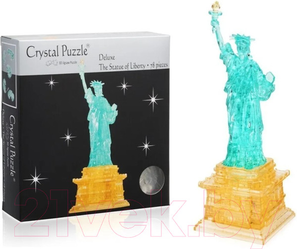 Изображение товара 3D-пазл Crystal Puzzle Статуя Свободы / 91012