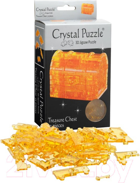 Изображение товара 3D-пазл Crystal Puzzle Сундук / 90007