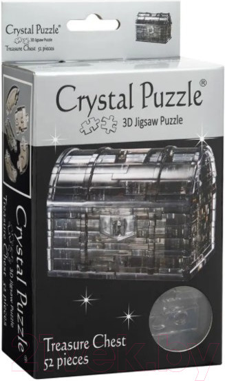 Изображение товара 3D-пазл Crystal Puzzle Сундук пиратский / 90017