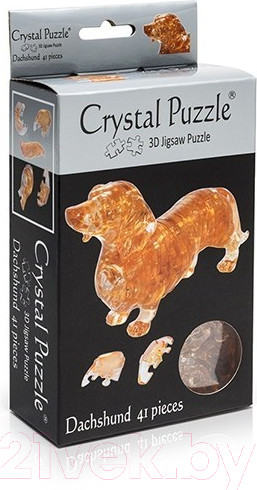 Изображение товара 3D-пазл Crystal Puzzle Такса / 90141