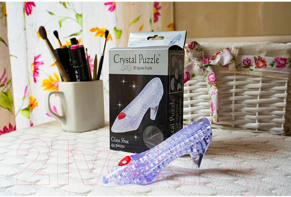 Изображение товара 3D-пазл Crystal Puzzle Туфелька / 90116