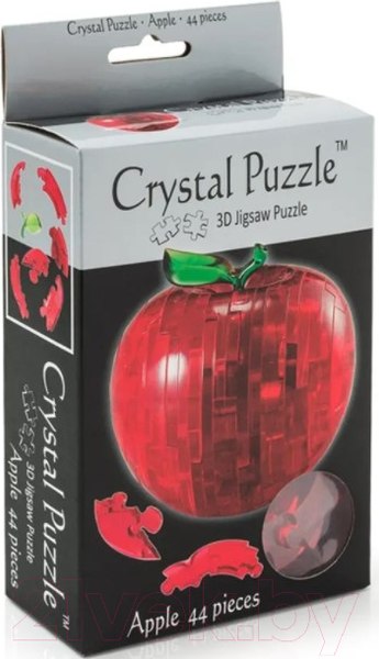 Изображение товара 3D-пазл Crystal Puzzle Яблоко / 90005