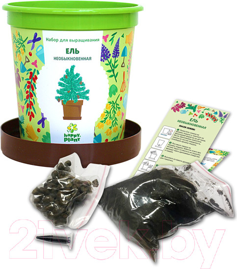 Изображение товара Набор для выращивания растений Happy Plant Ель необыкновенная / hpn-10