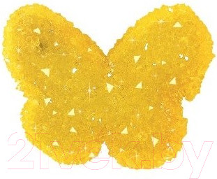 Изображение товара Набор для выращивания кристаллов Bumbaram Фигурный кристалл. Бабочка / A125 (желтый)