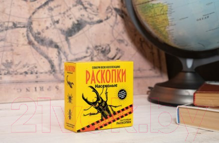 Изображение товара Набор для опытов Bumbaram Набор для проведения раскопок. Насекомые / dig-30