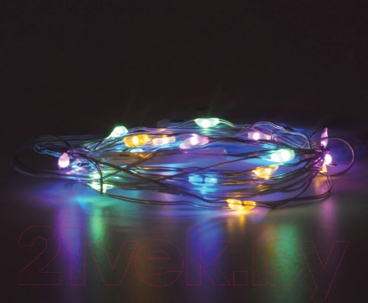 Изображение товара Светодиодная гирлянда Золотая сказка Роса / 591101 (2м, многоцветная)