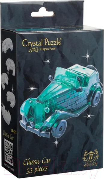 Изображение товара 3D-пазл Crystal Puzzle Автомобиль / 90431 (зеленый)
