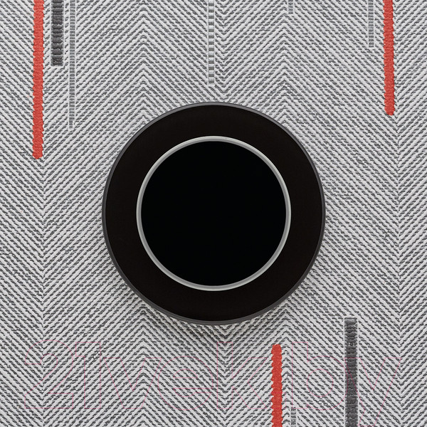 Изображение товара Выключатель DeLUMO Ronda 9005 одноканальный клавишный (классический черный)